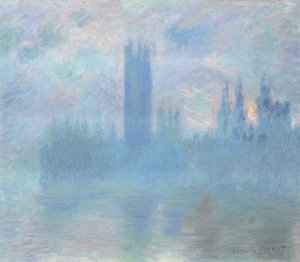 Houses of Parliament, London, 1900-01 af Claude Monet