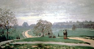 Hyde Park, London, 1871 af Claude Monet