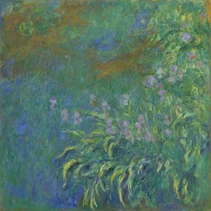 Iriser, 191417. af Claude Monet