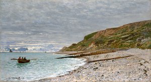 Pointe de la Hève, Sainte-Adresse, 1864 af Claude Monet