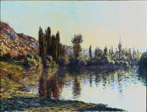 Seinen ved Vétheuil af Claude Monet