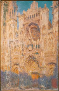 Katedralen i Rouen af Claude Monet