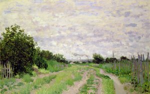 Landskab af Claude Monet