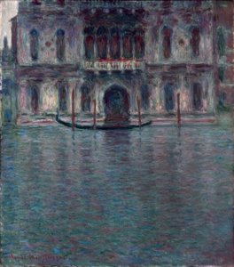 Le Palais Contarini, Venedig (Palazzo Contarini del Zaffo, V af Claude Monet