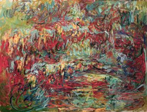 Le Pont japonais (Den japanske bro) af Claude Monet