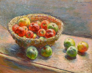 Æblekurven af Claude Monet