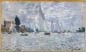 Bådene. Regattaer i Argenteuil af Claude Monet