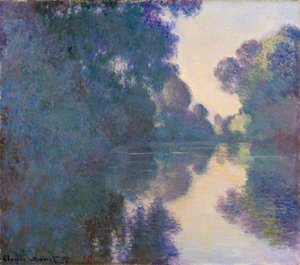 Morgen ved Seinen nær Giverny, 1897 af Claude Monet