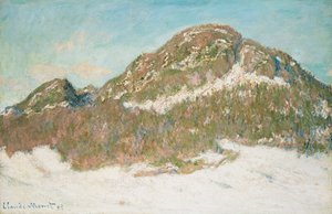 Kolsaas-bjerget, Sollyseffekt, 1895 af Claude Monet