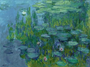 Nymfeer af Claude Monet