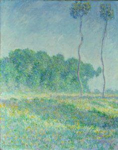 Forårslandskab af Claude Monet