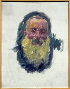 Portræt af kunstneren af Claude Monet