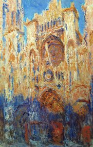 Rouen katedral af Claude Monet