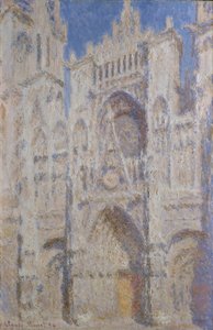 Katedralen i Rouen: Portalen (sollys), 1894 af Claude Monet