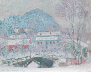 Sandvika, Norge, 1895 af Claude Monet