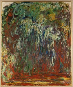 Gråpil, Giverny (olie på lærred) af Claude Monet