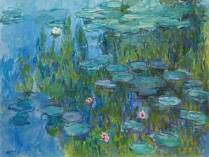 Vandliljer af Claude Monet