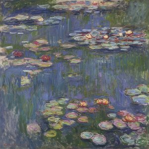 Vandliljer. 1916 af Claude Monet