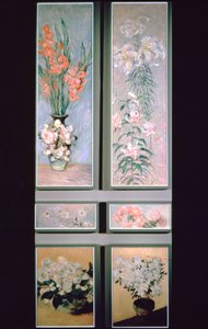 Sæt med dørpaneler, 1884-1885 af Claude Monet
