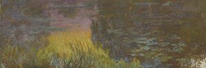 Solnedgang af Claude Monet