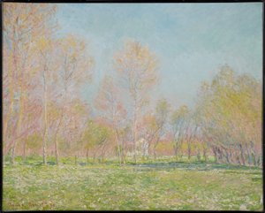 Forår i Giverny af Claude Monet