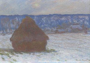 Stak af hvede af Claude Monet