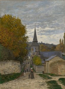 Gade i Sainte-Adresse. 1867 af Claude Monet