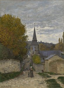 Gade i Sainte-Adresse, 1867 af Claude Monet