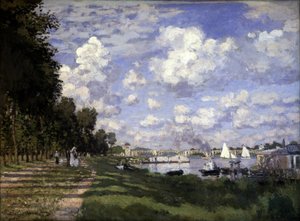 The Argenteuil Basin - af Claude Monet af Claude Monet