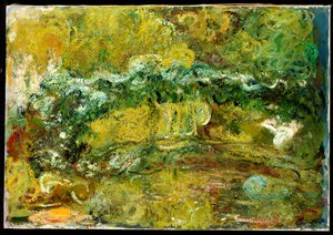 Den japanske bro, ca. 1918-24 af Claude Monet