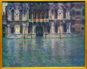 Palazzo Contarini af Claude Monet