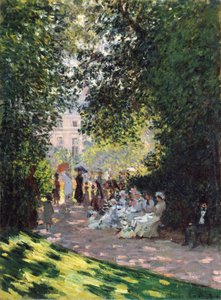 Parc Monceau af Claude Monet
