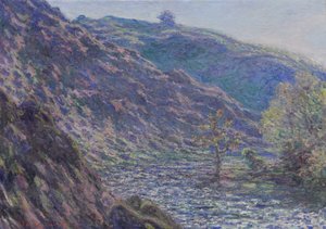The Petite Creuse River, 1889 af Claude Monet