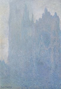 Rouen-katedralen i tåge, 1893 af Claude Monet
