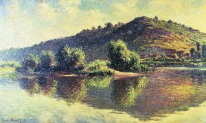 Seinen ved Port-Villez, 1883 af Claude Monet