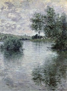 Seinen ved Vetheuil af Claude Monet