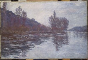 Seinen nær Giverny, 1894 af Claude Monet