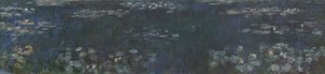 Åkanderne - Grønne refleksioner, 1914-1926 af Claude Monet