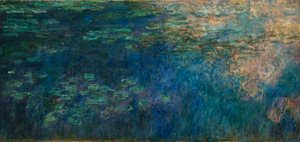 Nymfeerne (olie på lærred af Claude Monet