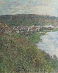 Udsigt over Vétheuil af Claude Monet