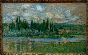 Vue de Vetheuil (udsigt over Vetheuil sur Seine) af Claude Monet