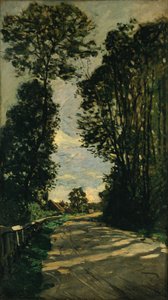 Gåvej til gården Saint-Siméon, 1864 af Claude Monet