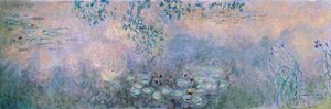 Åkander (Åkandedammen med iris) af Claude Monet