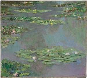 Åkander, 1905 af Claude Monet