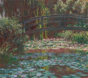 Åkandedam, 1900. af Claude Monet