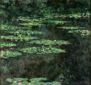 Vandliljer af Claude Monet