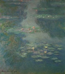 Åkander, 1908 af Claude Monet