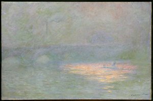 Waterloo Bridge af Claude Monet