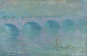 Waterloo Bridge in the Fog, 1903 af Claude Monet