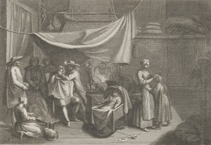 Morgen Morgen, ca. 1700. af Claude Saint Paul